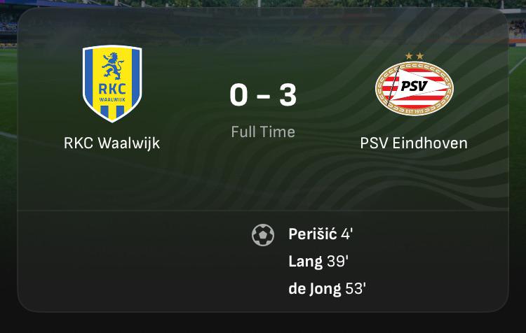 Spannende strijd tussen PSV en RKC Waalwijk: Wie zal zegevieren?